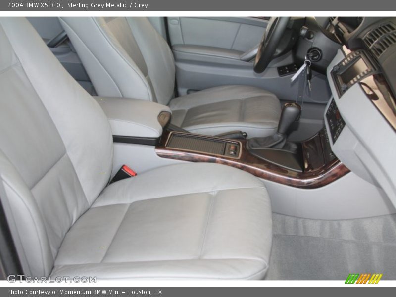 Sterling Grey Metallic / Grey 2004 BMW X5 3.0i