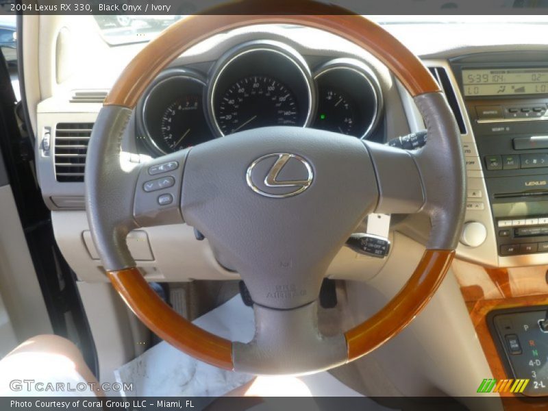 Black Onyx / Ivory 2004 Lexus RX 330