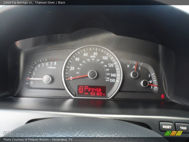  2009 Borrego LX LX Gauges