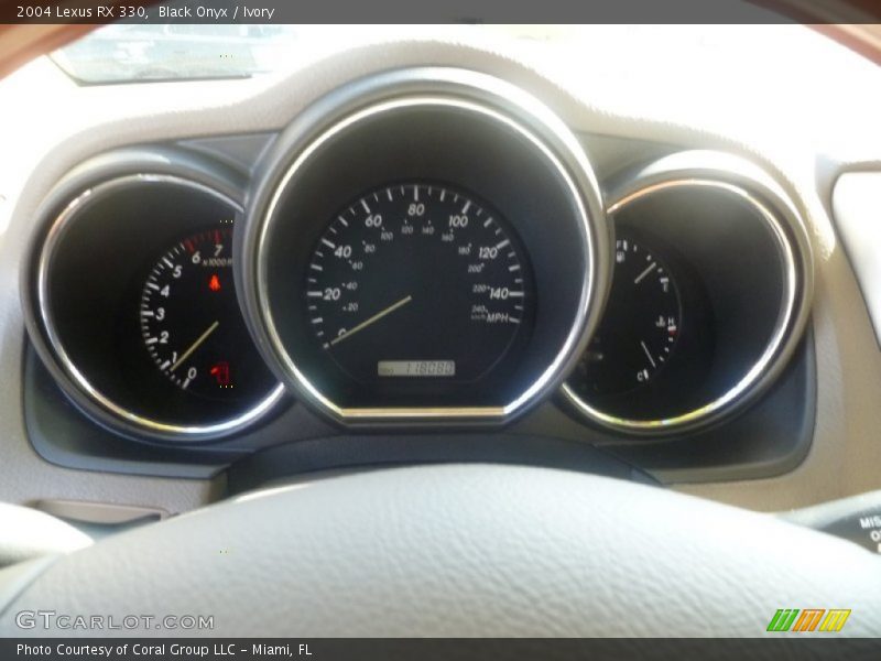 Black Onyx / Ivory 2004 Lexus RX 330