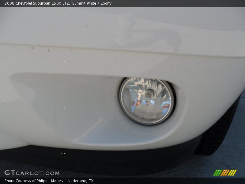 Summit White / Ebony 2008 Chevrolet Suburban 1500 LTZ