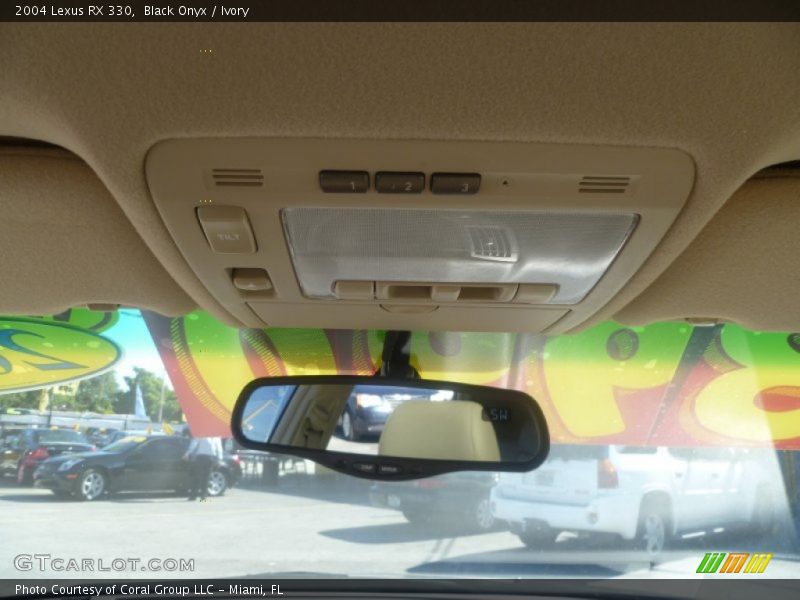 Black Onyx / Ivory 2004 Lexus RX 330