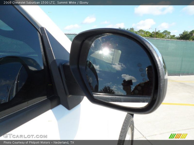 Summit White / Ebony 2008 Chevrolet Suburban 1500 LTZ