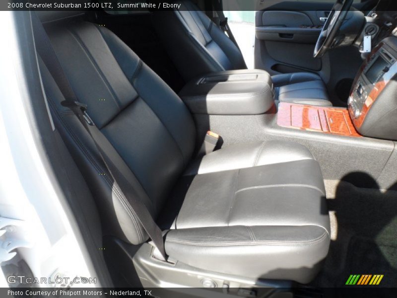 Summit White / Ebony 2008 Chevrolet Suburban 1500 LTZ