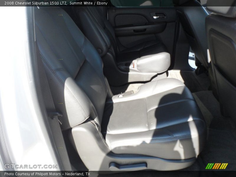 Summit White / Ebony 2008 Chevrolet Suburban 1500 LTZ