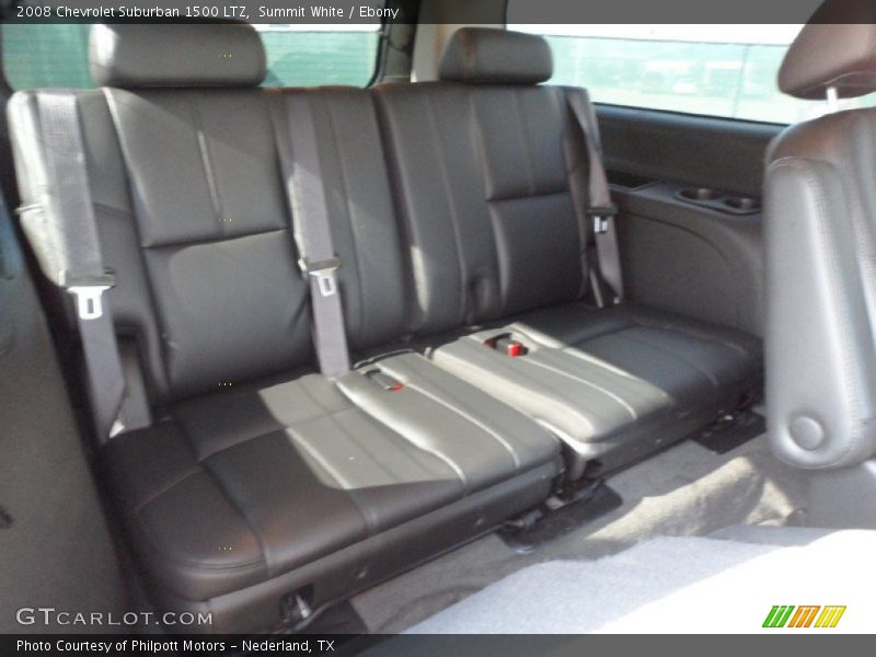  2008 Suburban 1500 LTZ Ebony Interior
