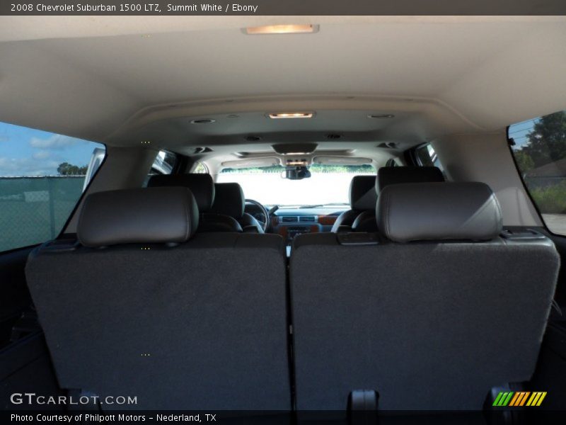Summit White / Ebony 2008 Chevrolet Suburban 1500 LTZ