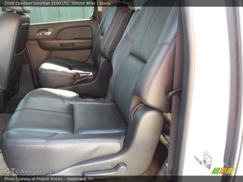 Summit White / Ebony 2008 Chevrolet Suburban 1500 LTZ