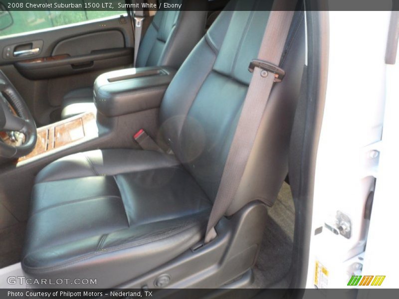 Summit White / Ebony 2008 Chevrolet Suburban 1500 LTZ