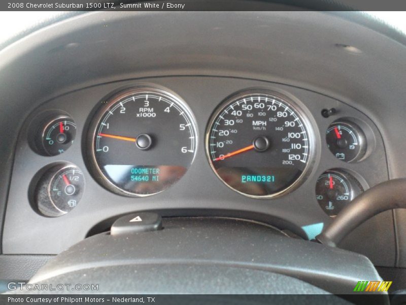  2008 Suburban 1500 LTZ 1500 LTZ Gauges