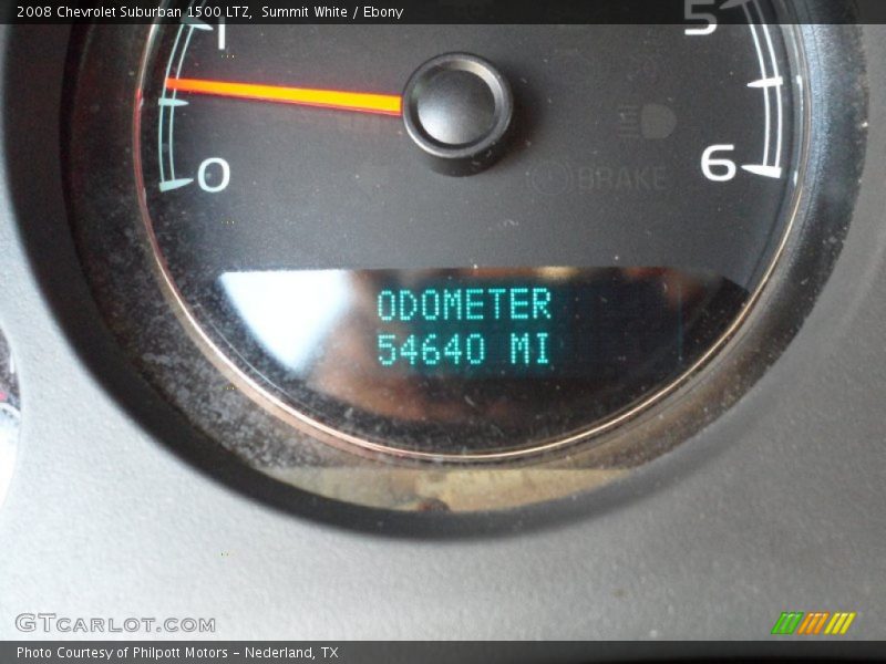 Summit White / Ebony 2008 Chevrolet Suburban 1500 LTZ