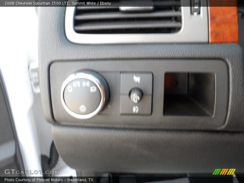 Summit White / Ebony 2008 Chevrolet Suburban 1500 LTZ