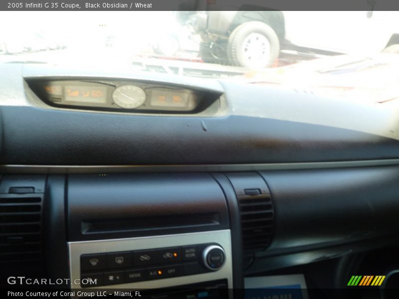 Black Obsidian / Wheat 2005 Infiniti G 35 Coupe