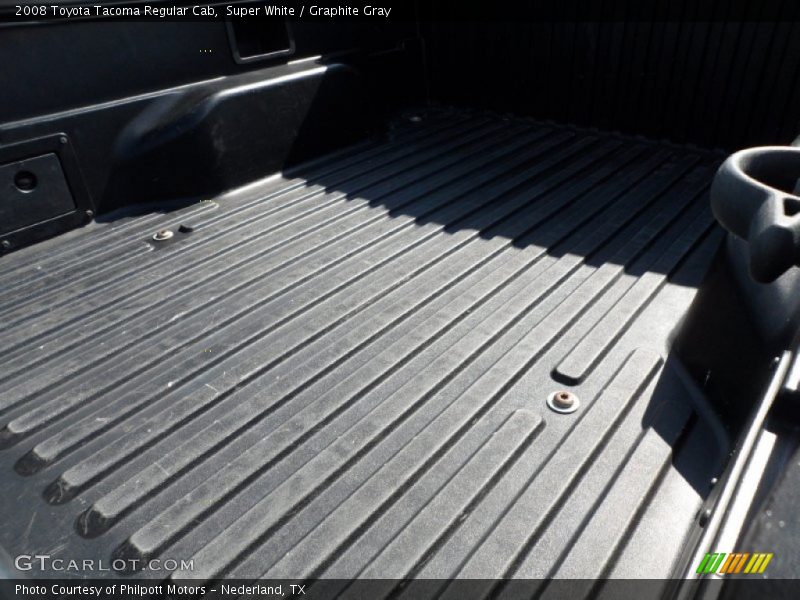 Super White / Graphite Gray 2008 Toyota Tacoma Regular Cab