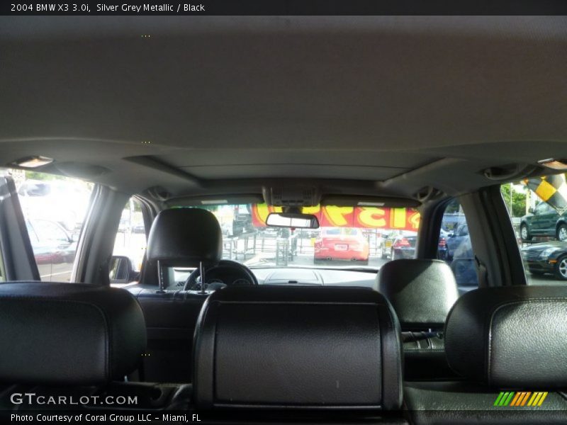 Silver Grey Metallic / Black 2004 BMW X3 3.0i