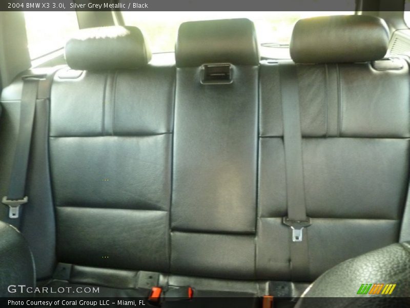 Silver Grey Metallic / Black 2004 BMW X3 3.0i