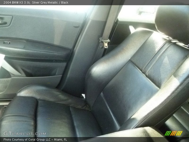 Silver Grey Metallic / Black 2004 BMW X3 3.0i
