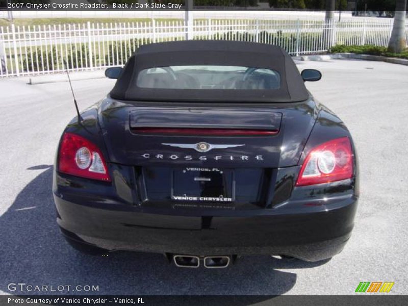 Black / Dark Slate Gray 2007 Chrysler Crossfire Roadster