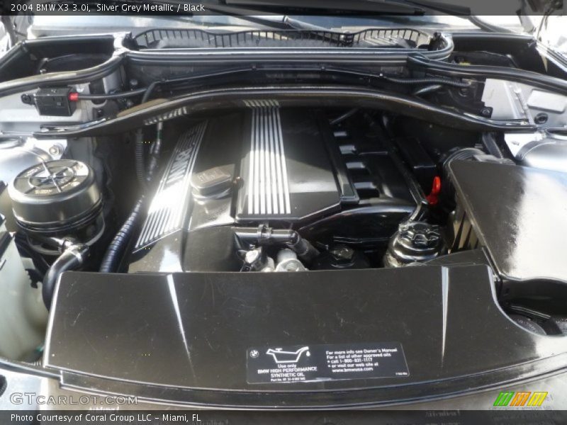 Silver Grey Metallic / Black 2004 BMW X3 3.0i