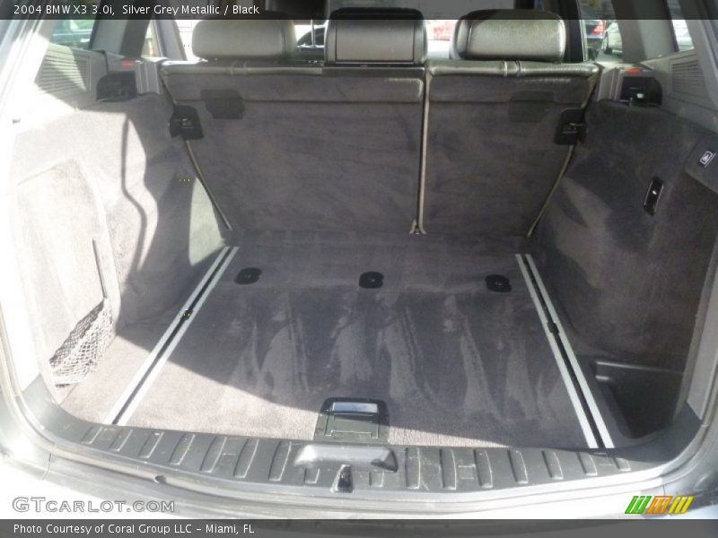 Silver Grey Metallic / Black 2004 BMW X3 3.0i