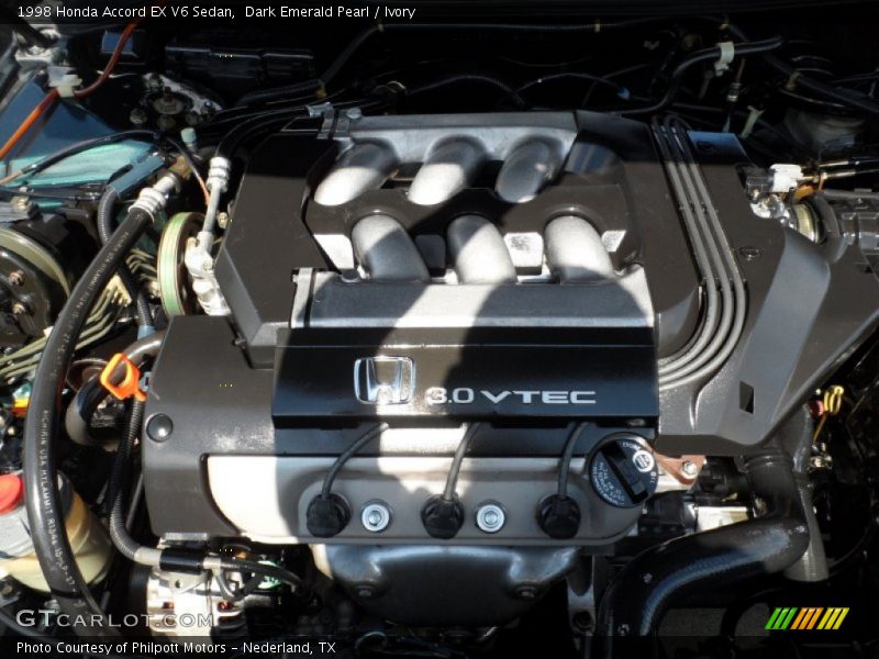  1998 Accord EX V6 Sedan Engine - 3.0L SOHC 24V VTEC V6