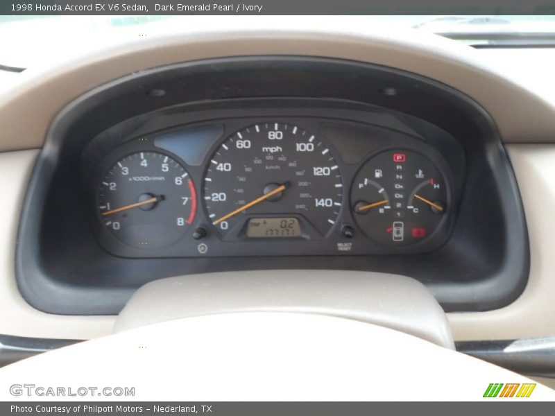  1998 Accord EX V6 Sedan EX V6 Sedan Gauges