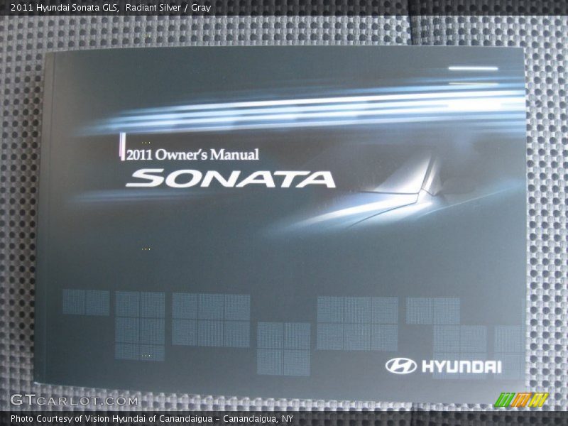 Radiant Silver / Gray 2011 Hyundai Sonata GLS