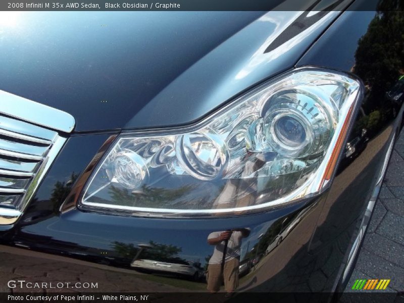 Black Obsidian / Graphite 2008 Infiniti M 35x AWD Sedan