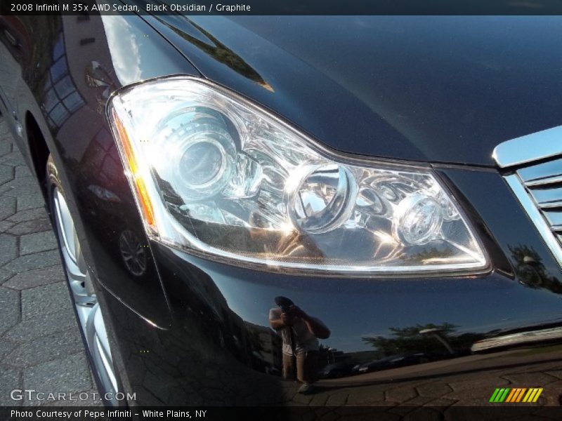 Black Obsidian / Graphite 2008 Infiniti M 35x AWD Sedan