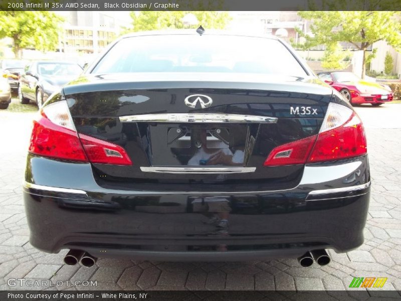 Black Obsidian / Graphite 2008 Infiniti M 35x AWD Sedan