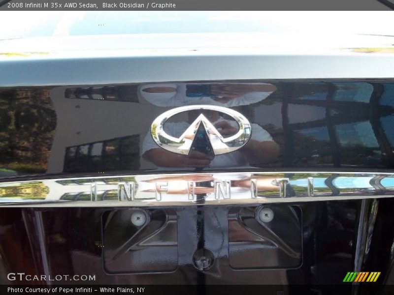 Black Obsidian / Graphite 2008 Infiniti M 35x AWD Sedan