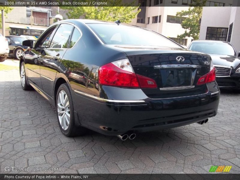 Black Obsidian / Graphite 2008 Infiniti M 35x AWD Sedan