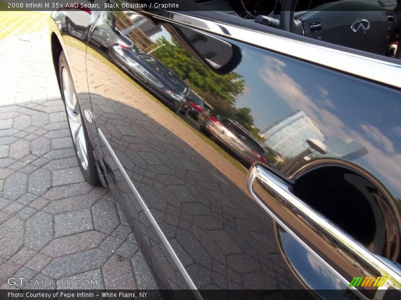 Black Obsidian / Graphite 2008 Infiniti M 35x AWD Sedan