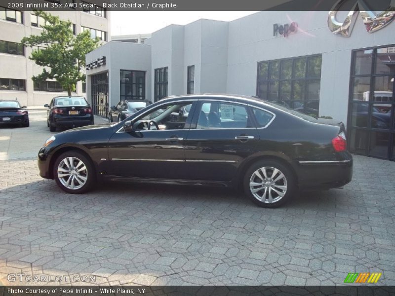 Black Obsidian / Graphite 2008 Infiniti M 35x AWD Sedan