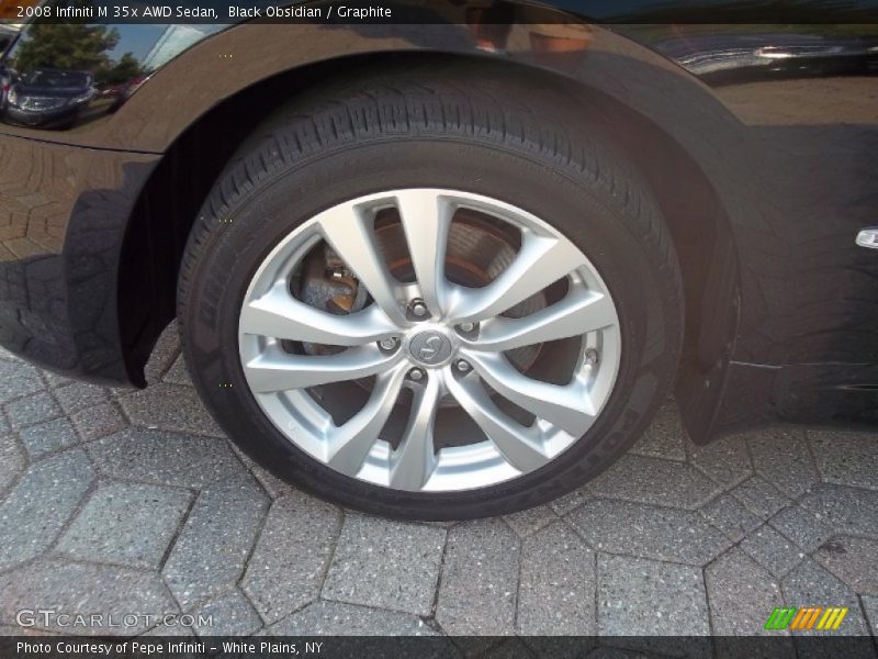Black Obsidian / Graphite 2008 Infiniti M 35x AWD Sedan