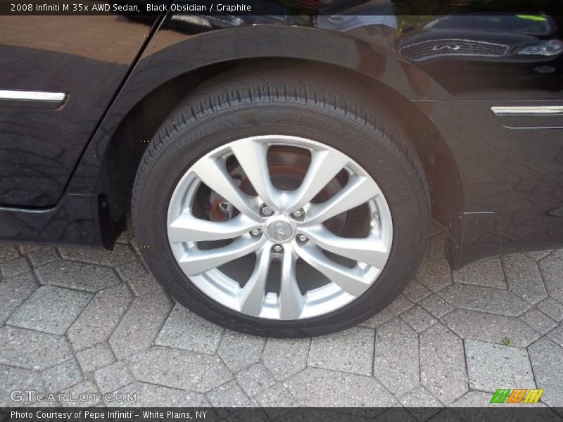 Black Obsidian / Graphite 2008 Infiniti M 35x AWD Sedan
