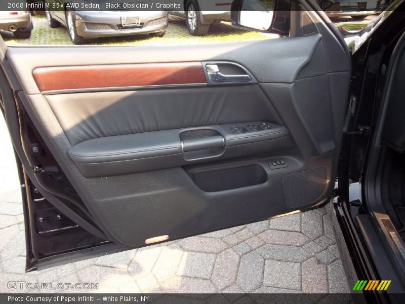 Black Obsidian / Graphite 2008 Infiniti M 35x AWD Sedan