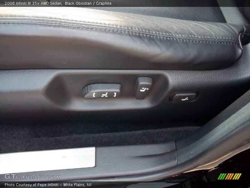 Black Obsidian / Graphite 2008 Infiniti M 35x AWD Sedan