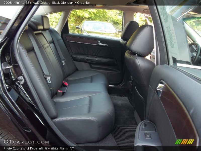 Black Obsidian / Graphite 2008 Infiniti M 35x AWD Sedan
