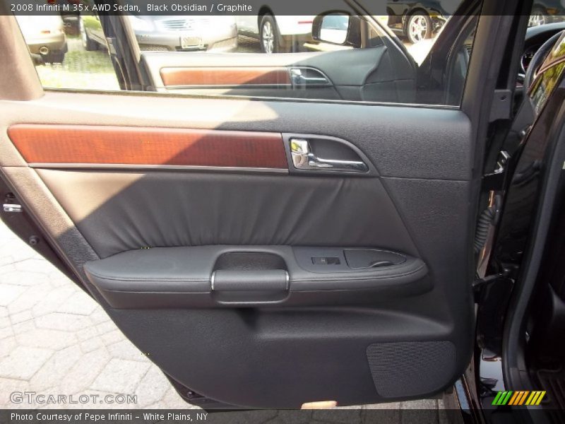 Black Obsidian / Graphite 2008 Infiniti M 35x AWD Sedan