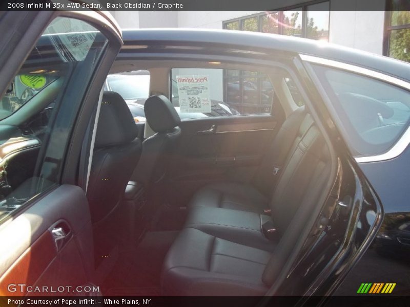 Black Obsidian / Graphite 2008 Infiniti M 35x AWD Sedan