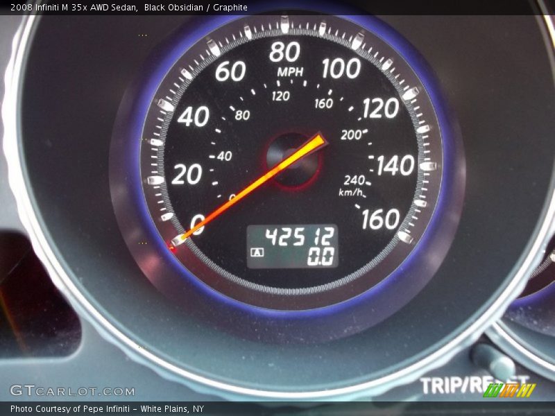 Black Obsidian / Graphite 2008 Infiniti M 35x AWD Sedan