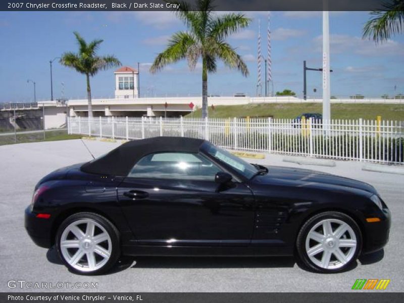 Black / Dark Slate Gray 2007 Chrysler Crossfire Roadster