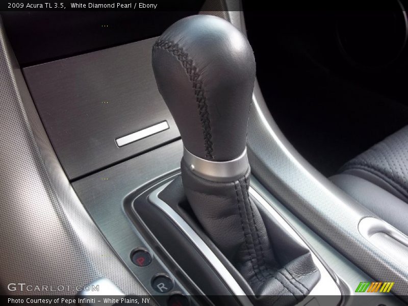 White Diamond Pearl / Ebony 2009 Acura TL 3.5