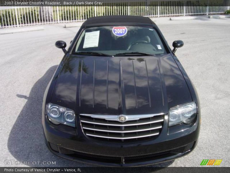 Black / Dark Slate Gray 2007 Chrysler Crossfire Roadster