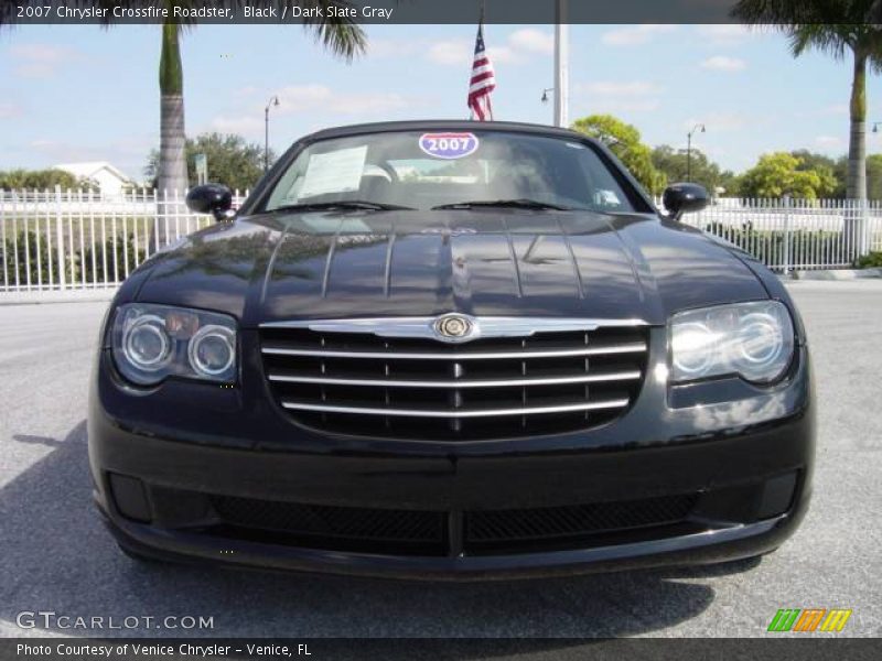 Black / Dark Slate Gray 2007 Chrysler Crossfire Roadster