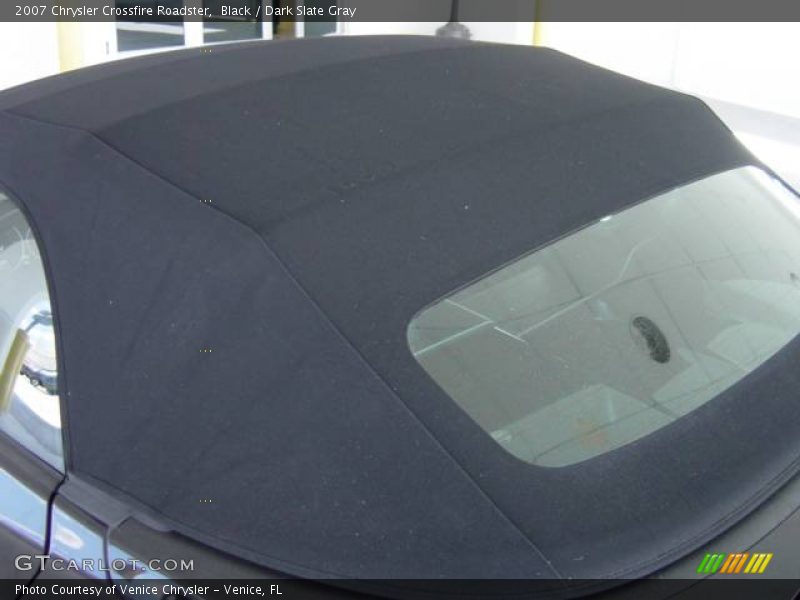 Black / Dark Slate Gray 2007 Chrysler Crossfire Roadster