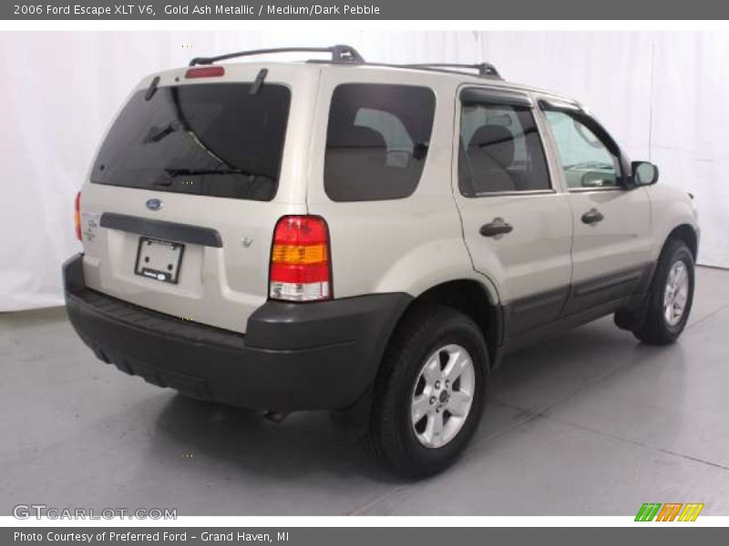 Gold Ash Metallic / Medium/Dark Pebble 2006 Ford Escape XLT V6
