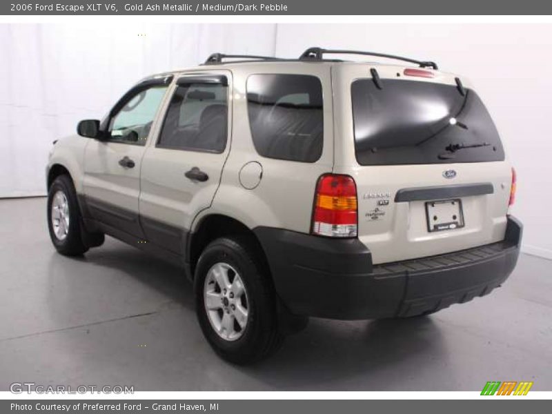 Gold Ash Metallic / Medium/Dark Pebble 2006 Ford Escape XLT V6