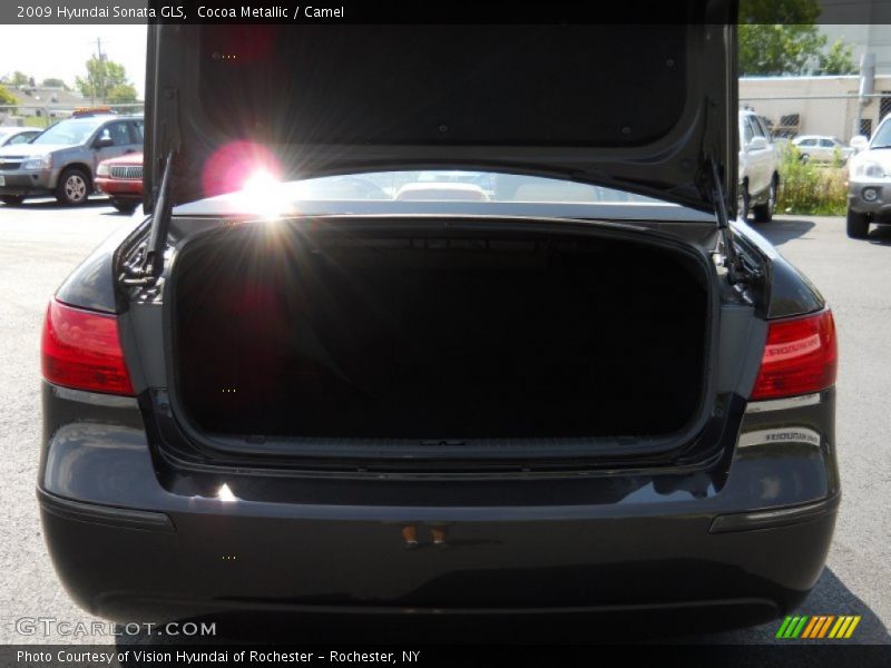 Cocoa Metallic / Camel 2009 Hyundai Sonata GLS